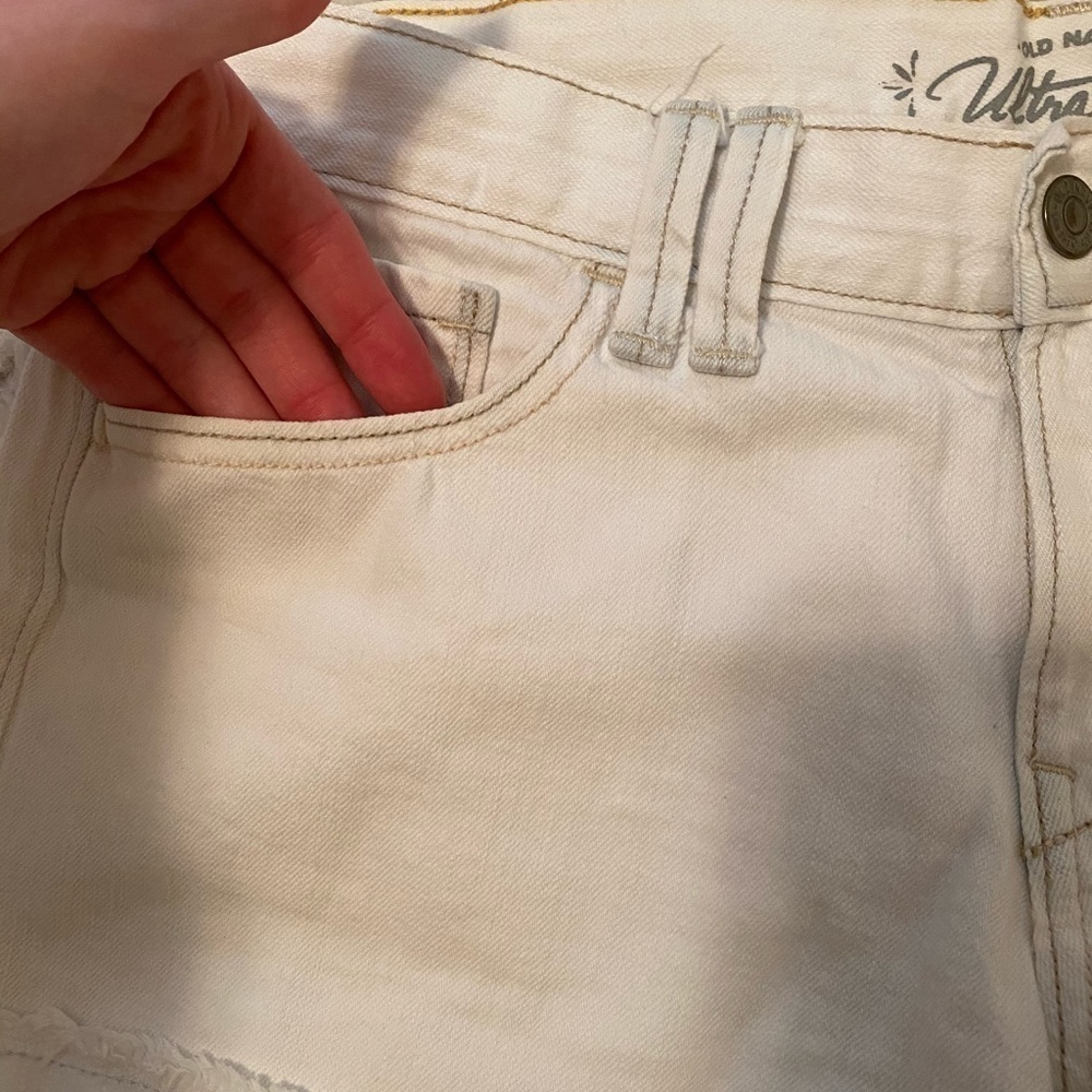 Old Navy Blue White Ultra Shorts - Picture 3 of 10